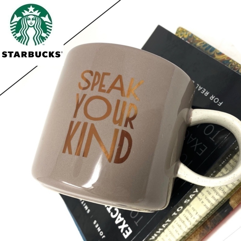 Starbucks “Speak Your Kind” Mug 12 oz
